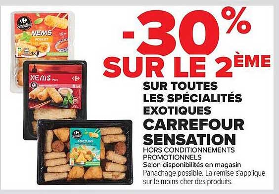 30% SUR LE 2ÈME