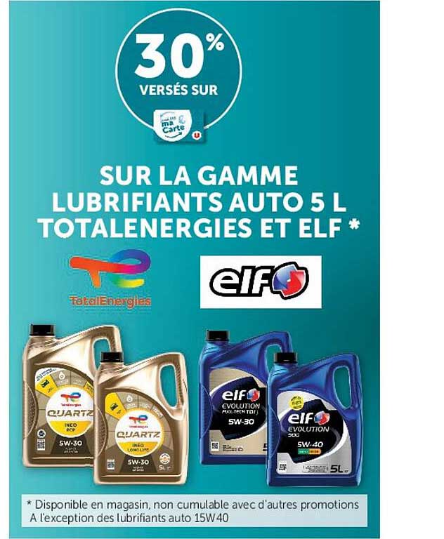 30% VERSÉS SUR