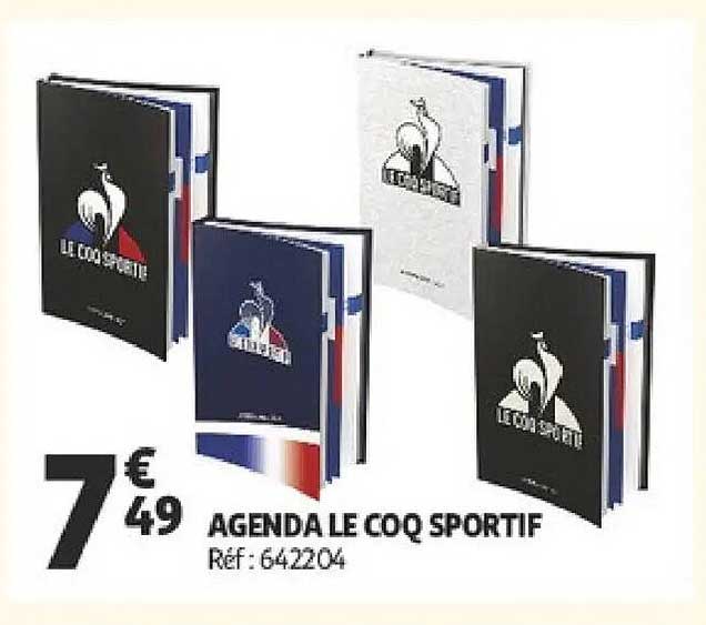 AGENDA LE COQ SPORTIF