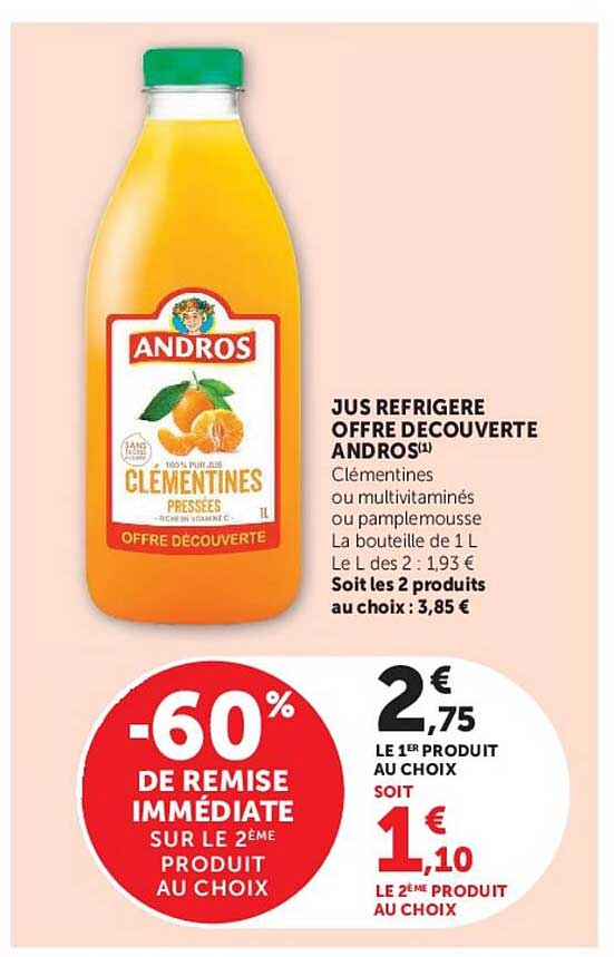 ANDROS CLÉMENTINES PRESSEES