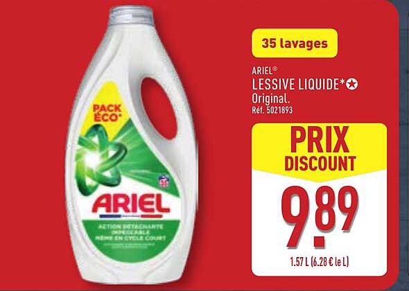 Ariel Lessive Liquide* Original