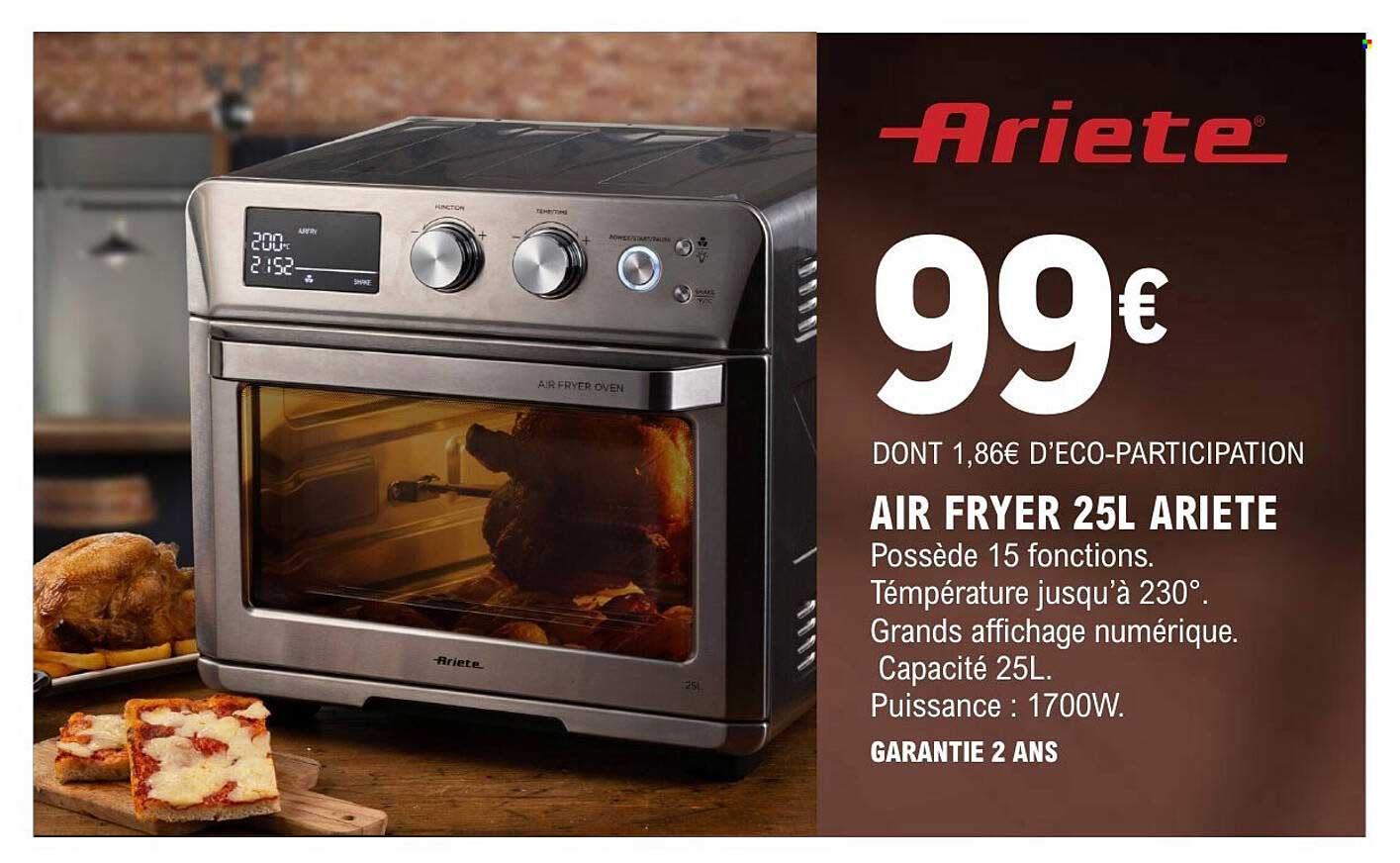 Ariete AIR FRYER 25L