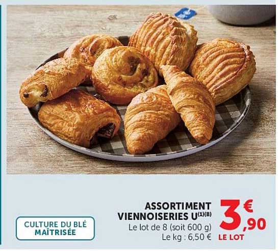 ASSORTIMENT VIENNOISERIES U
