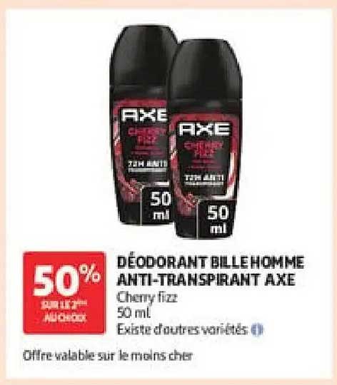 AXE DÉODORANT BILLE HOMME ANTI-TRANSPIRANT