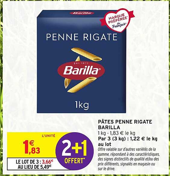 Barilla Penne Rigate