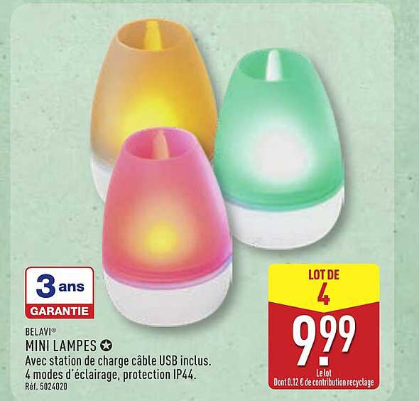 BELAVI MINI LAMPES