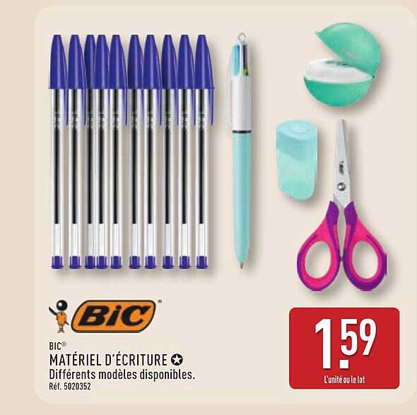 BIC MATÉRIEL D'ÉCRITURE