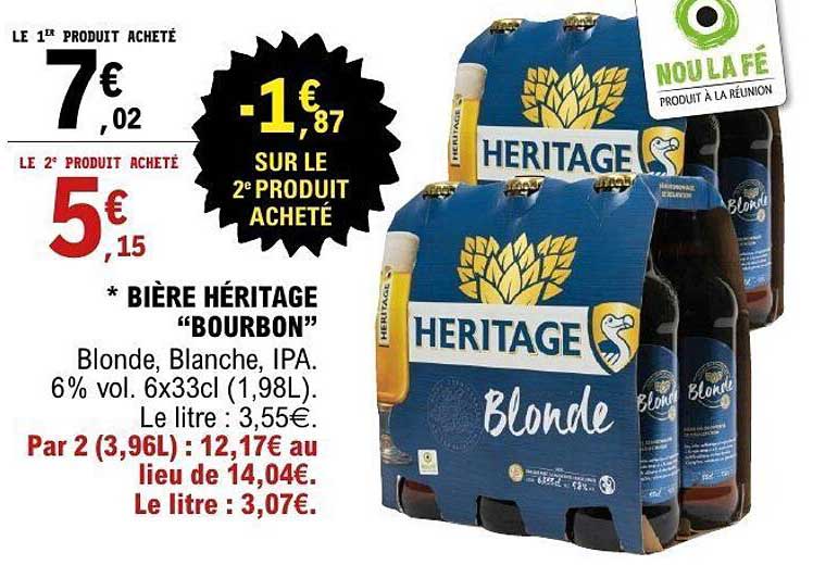 Bière Héritage Bourbon