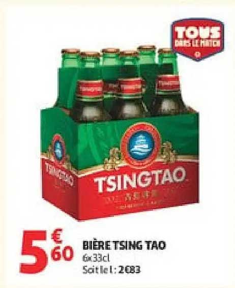 Bière Tsing Tao