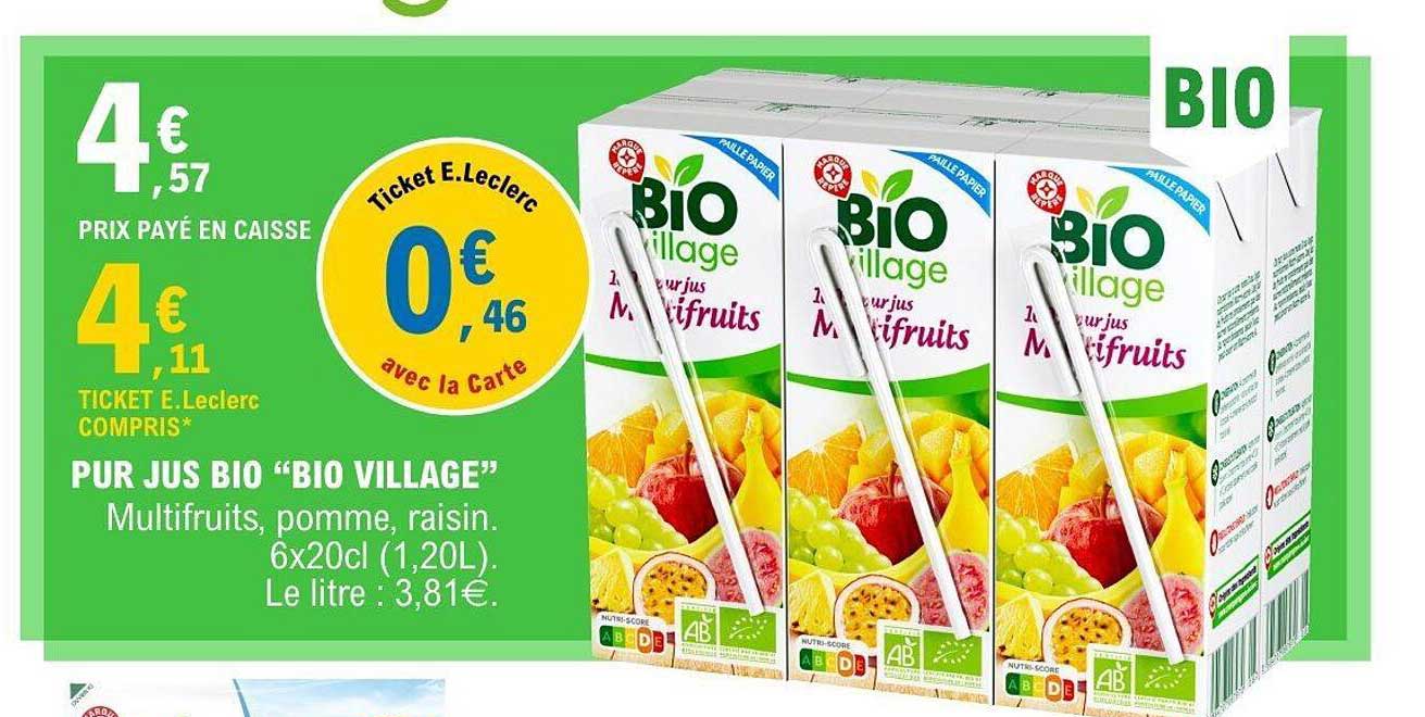BIO Village Pur Jus BIO