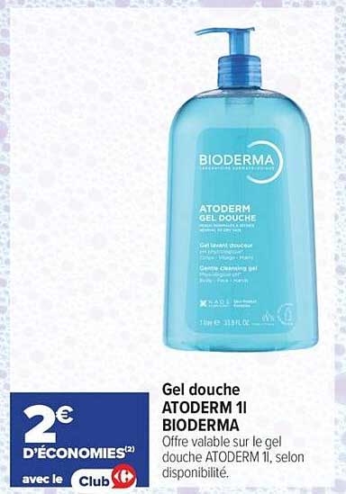 BIODERMA ATODERM GEL DOUCHE