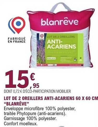 blanrêve ANTI-ACARIENS