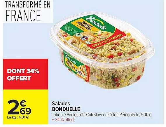 BONDUELLE Salades