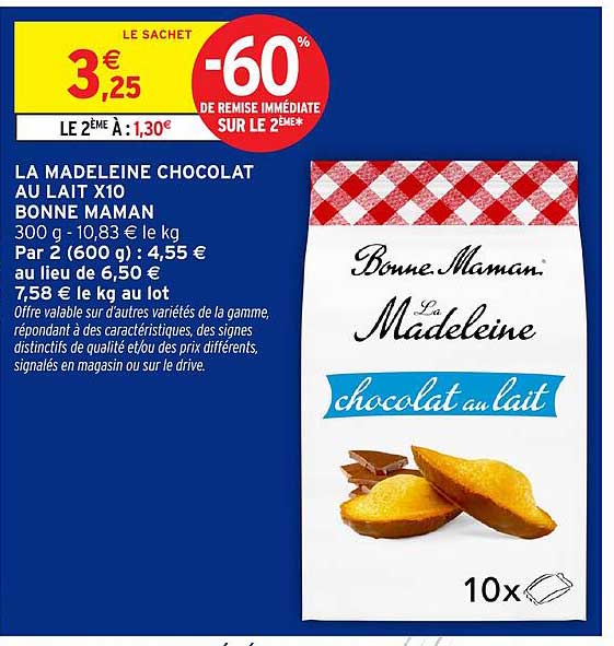 Bonne Maman La Madeleine