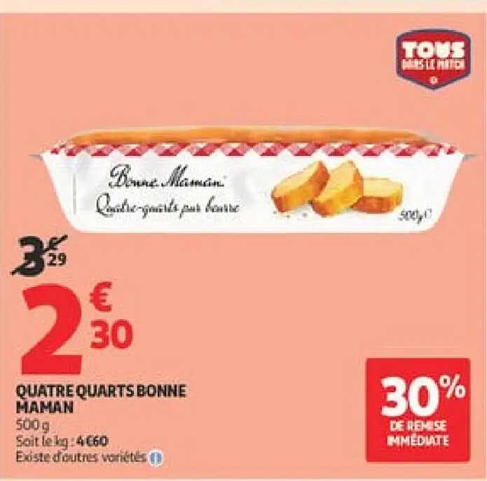 Bonne Maman Quatre Quarts Bonne Maman