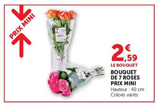 BOUQUET DE 7 ROSES