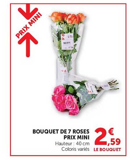BOUQUET DE 7 ROSES