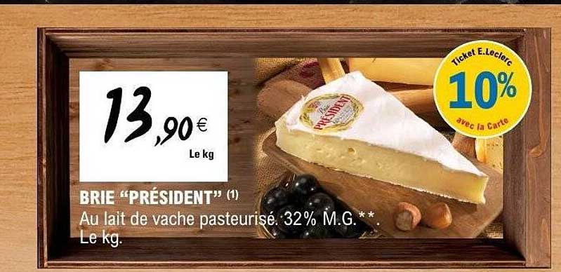 BRIE “PRÉSIDENT”