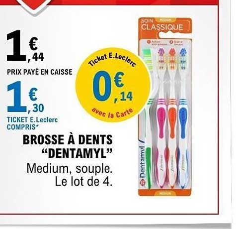 BROSSE À DENTS “DENTAMYL”