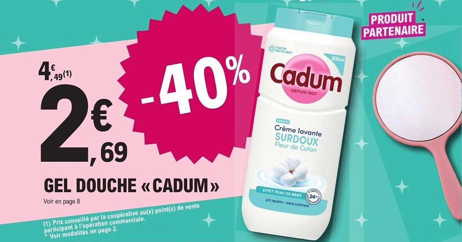 Cadum Gel douche