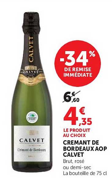 CALVET Crémant de Bordeaux AOP