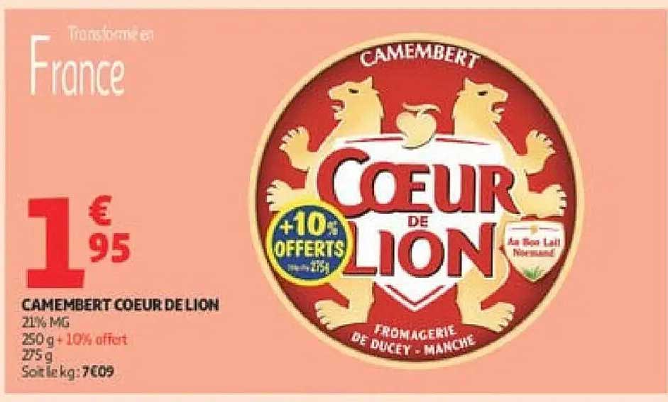 Camembert Cœur de Lion