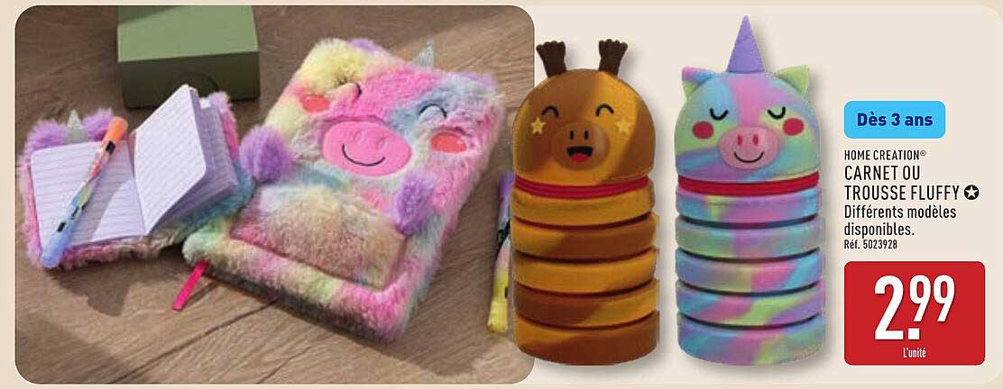 CARNET OU TROUSSE FLUFFY