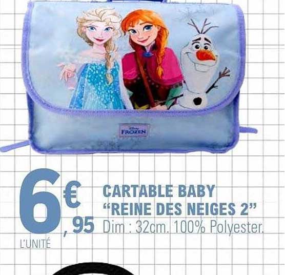 Cartable Baby "Reine des Neiges 2