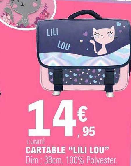 CARTABLE "LILI LOU