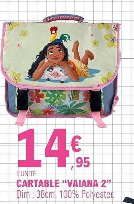 CARTABLE “VAIANA 2”