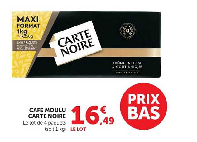 Carte Noire Cafe Moulu
