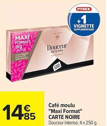 CARTE NOIRE Douceur Intense