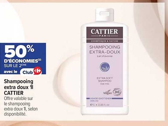 CATTIER Shampooing Extra-Doux