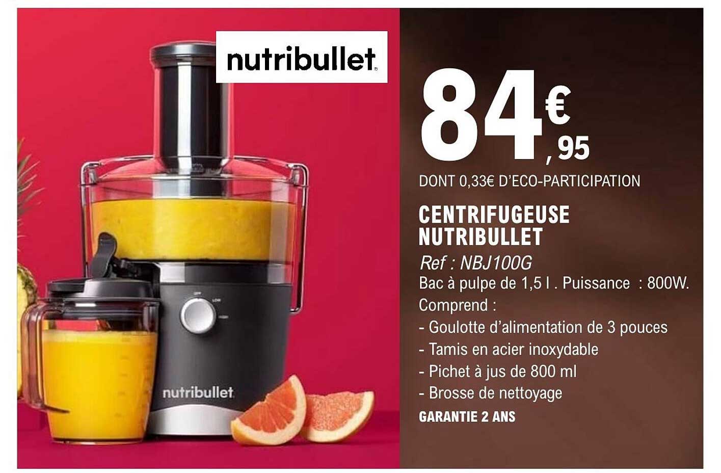 Centrifugeuse Nutribullet