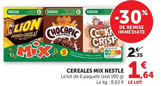 CEREALES MIX NESTLE