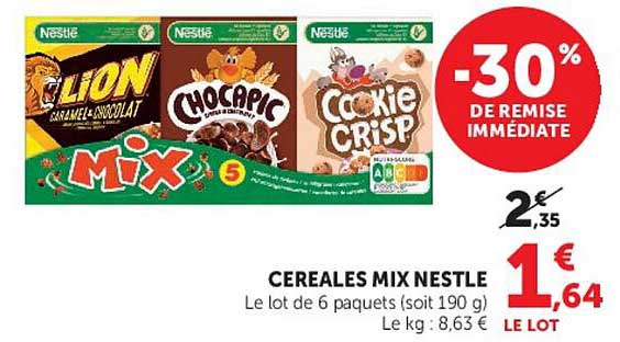CEREALES MIX NESTLE