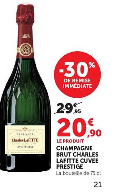 Champagne Brut Charles Lafitte Cuvée Prestige