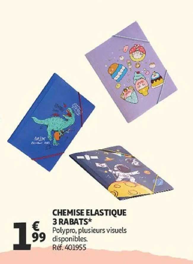 CHEMISE ELASTIQUE 3 RABATS