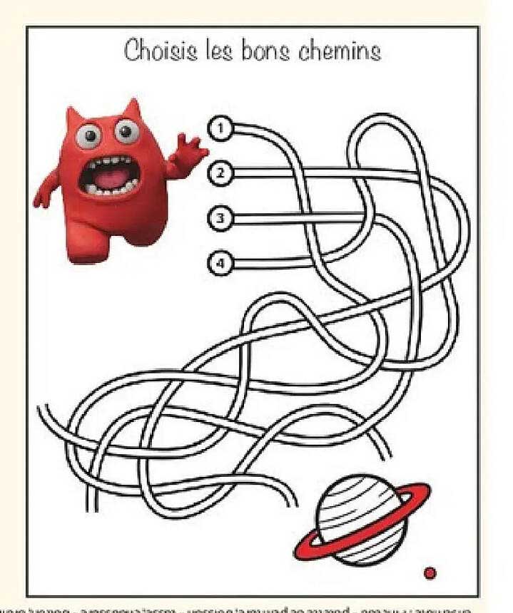 Choisis les bons chemins