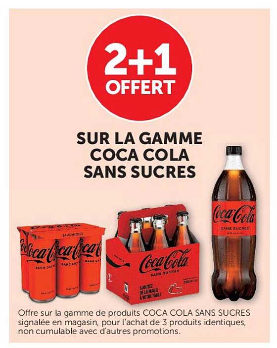 COCA COLA SANS SUCRES