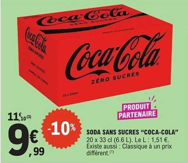 Coca-Cola Zéro Sucres