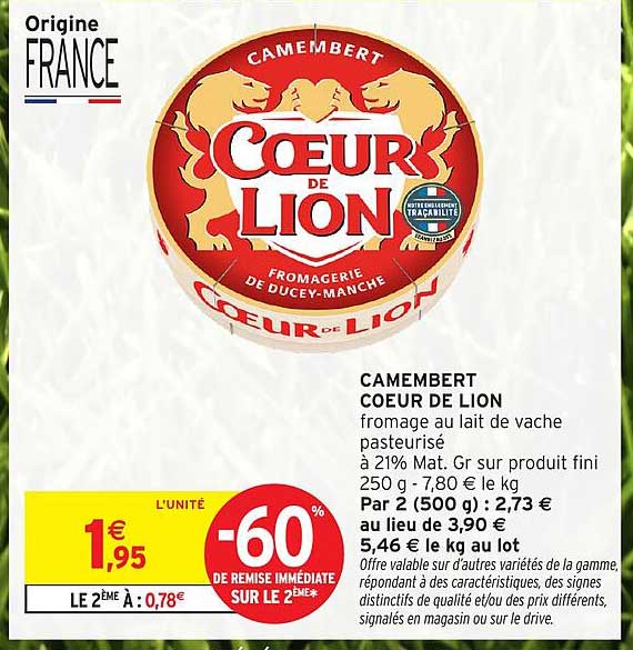Cœur de Lion Camembert