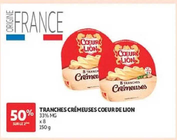 Coeur de Lion Tranches Crémeuses