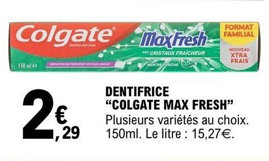 Colgate Max Fresh
