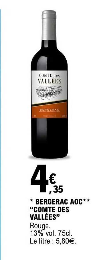 Comte des Vallées Bergerac