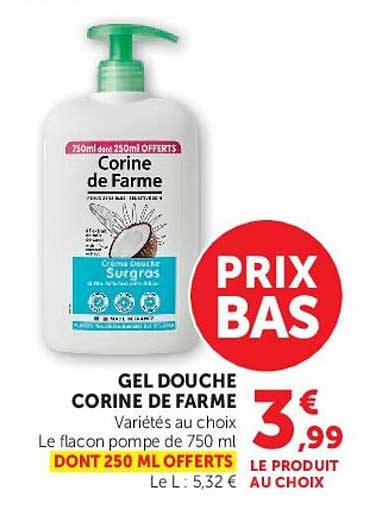 Corine de Farme Gel douche