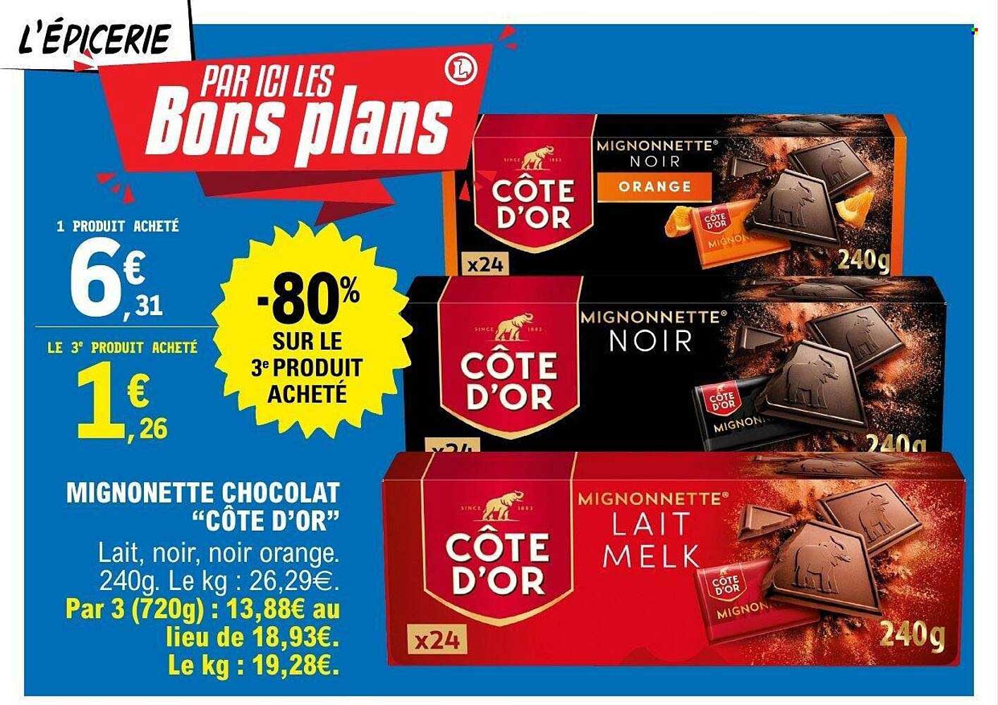 Côte d'Or Mignonnette