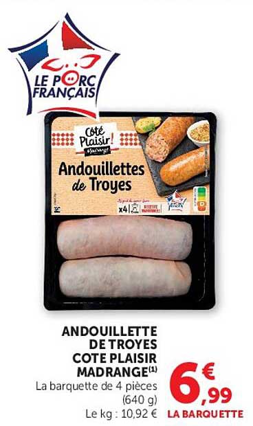Côté Plaisir Andouillette de Troyes