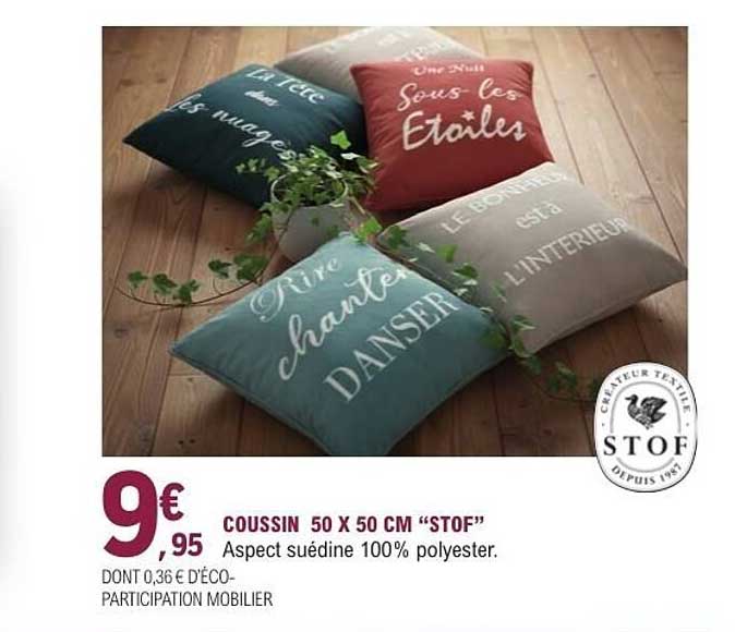 Coussin "STOF