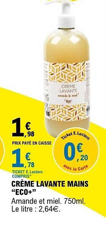 CRÈME LAVANTE MAINS “ECO+”